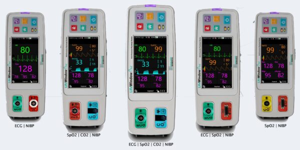 Various LifeWindow One Veterinary Monitor configurations