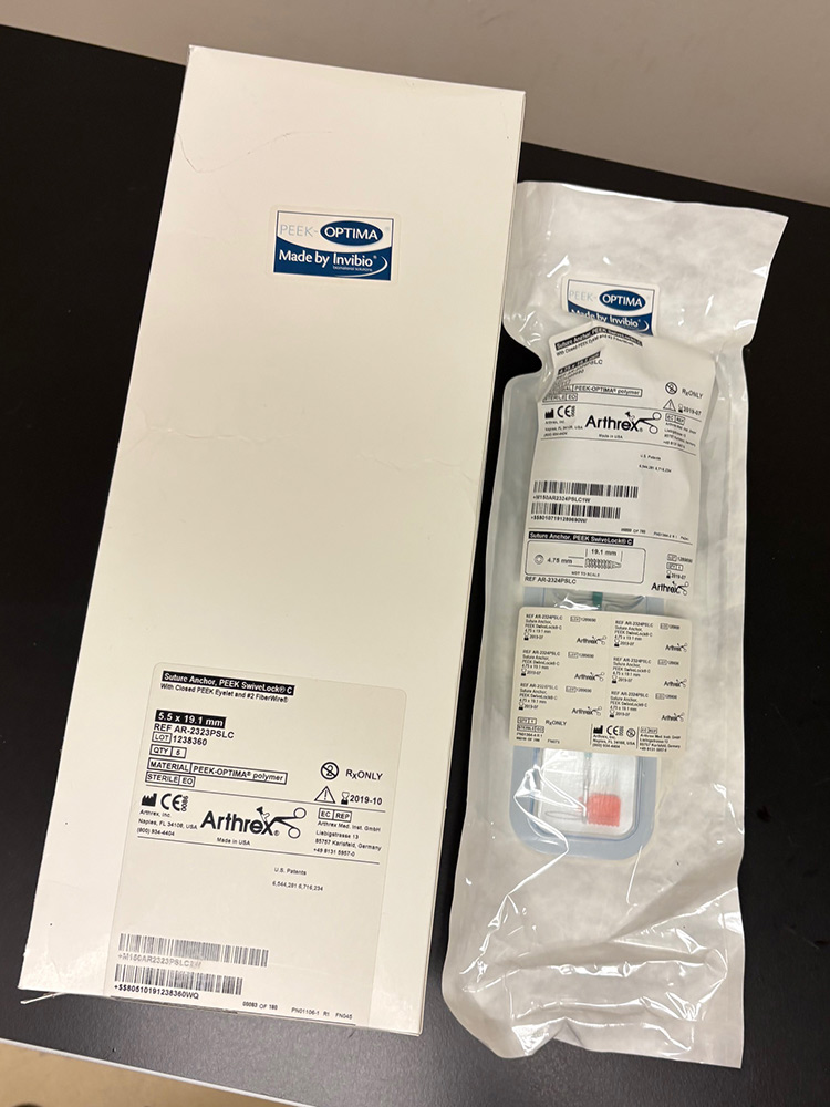 Arthrex Suture Anchor