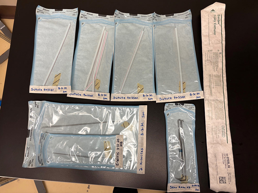 Instrument Lot #9 - Retractor and Miscellaneous Surgical Tools