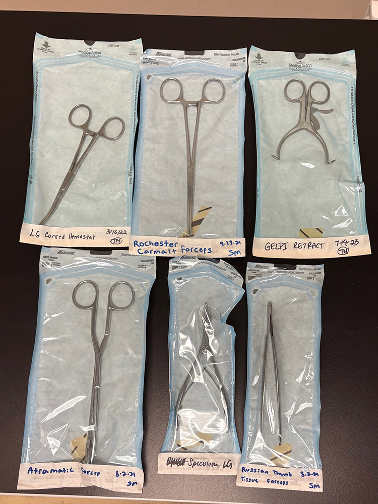 Retractor, Speculum, and Surgical Forceps