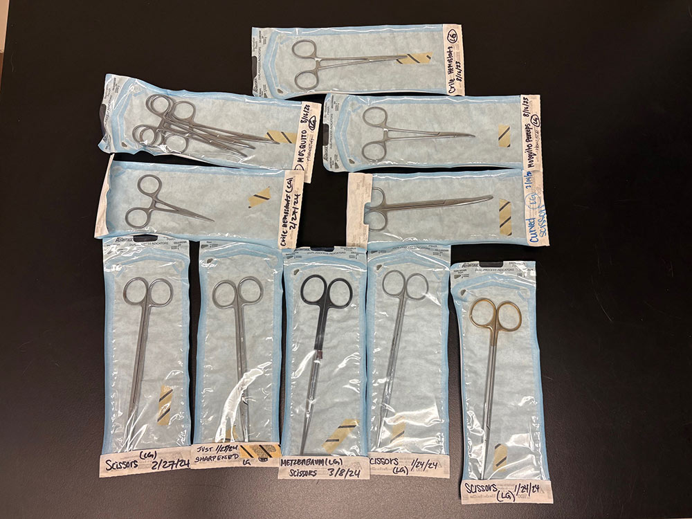 Instrument Lot #5 – Tungsten Carbide and Metzenbaum Scissors with Forceps