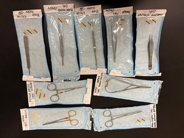 Instrument Lot #4 – Tungsten Carbide Needle Holders, Standard Needle Holders, and Forceps