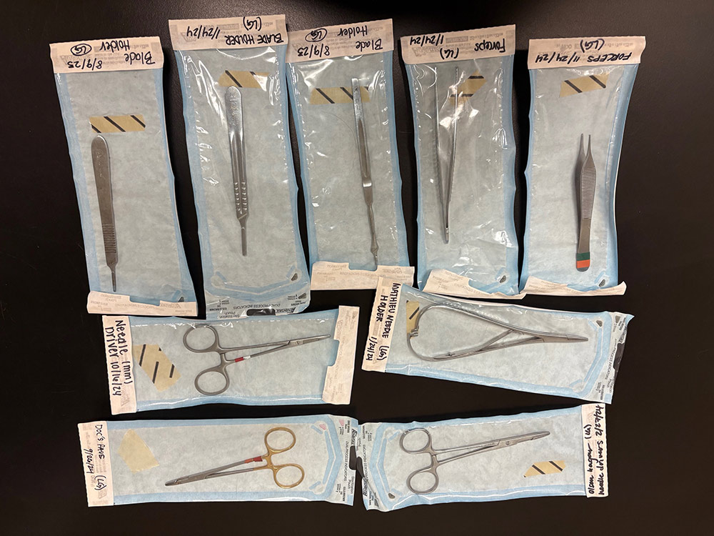 Instrument Lot #4 – Tungsten Carbide Needle Holders, Standard Needle Holders, and Forceps