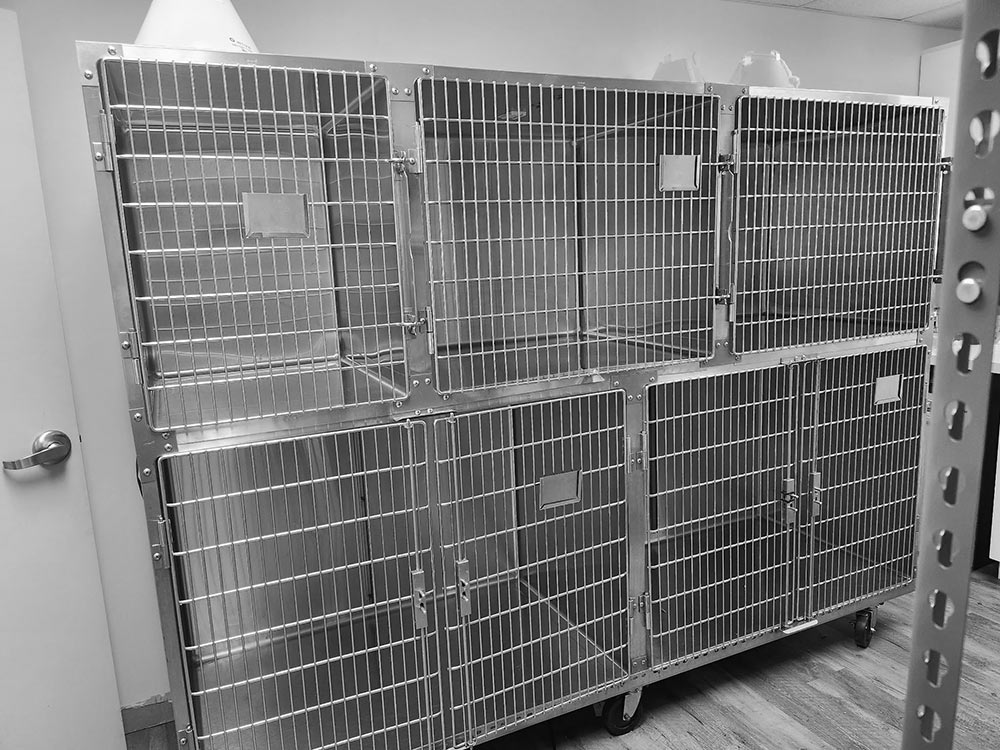 Suburban Surgical Ken‑Kage Stainless Steel Cage Bank