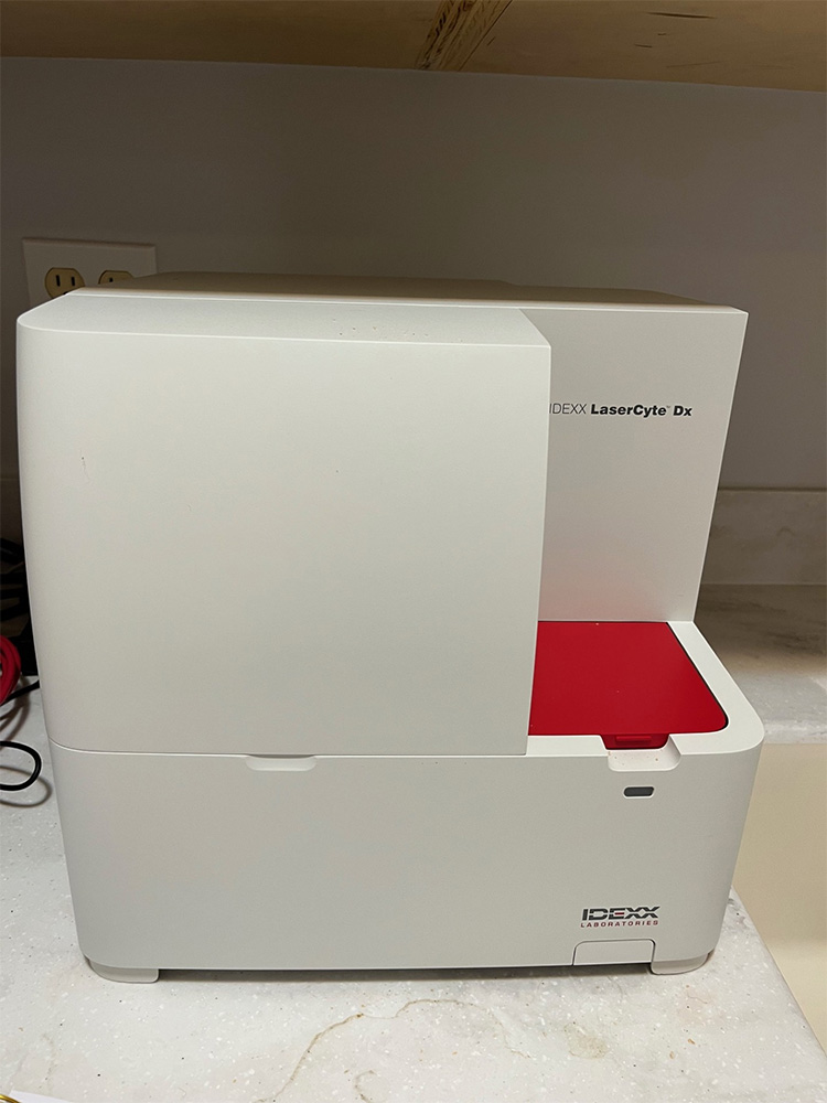 Idexx Lasercyte CBC analyzer - properly shut down