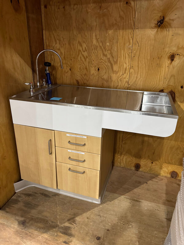 Dental Table with Sink – 48"