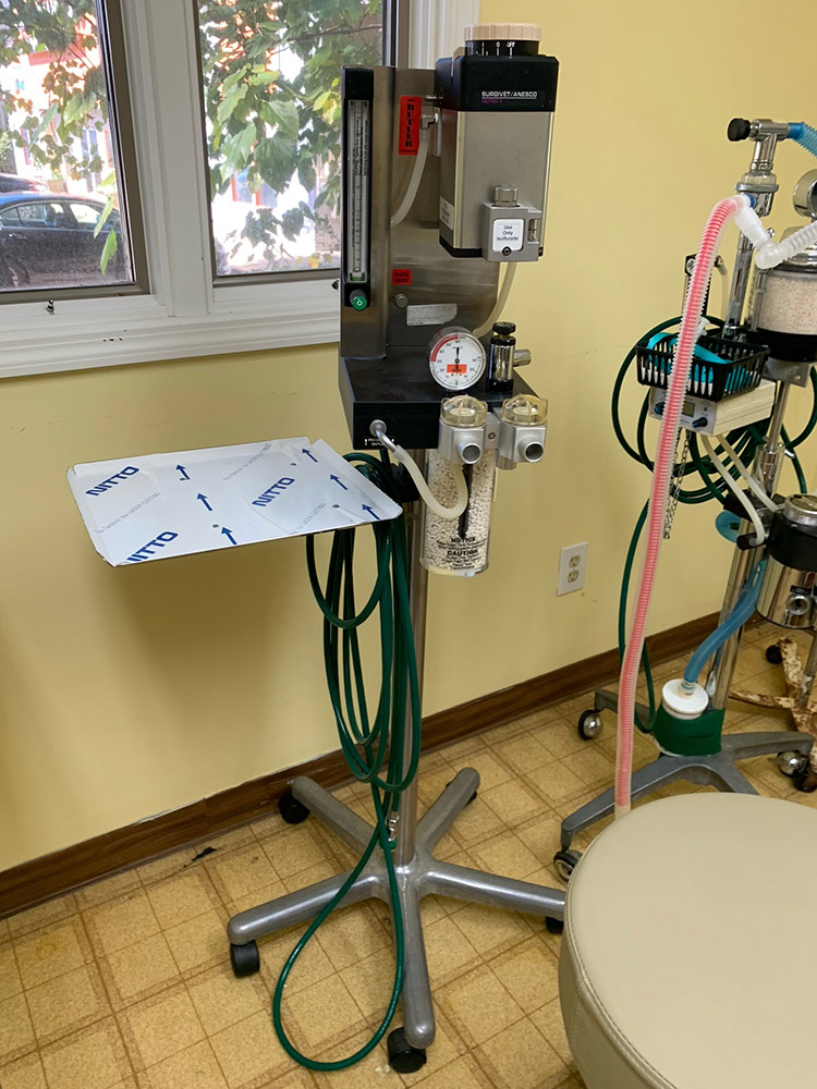 Surgivet Anesco Isotec 4 Anesthesia Machine