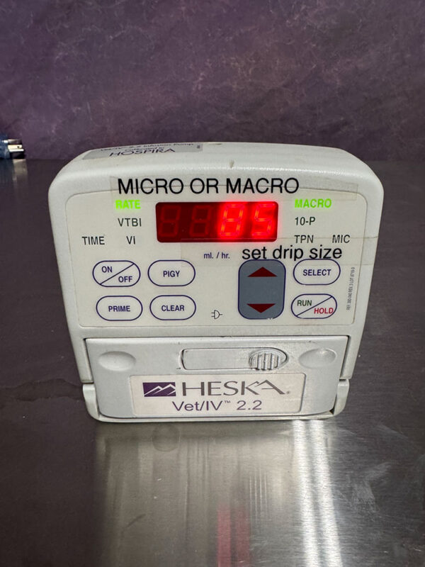 Heska Vet/IV 2.2 Veterinary Infusion Pump